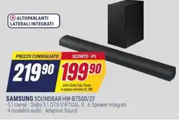 Trony SAMSUNG SOUNDBAR HW-B750D/ZF offerta