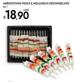 Bennet Arrosticino pesce e molluschi decongelato offerta