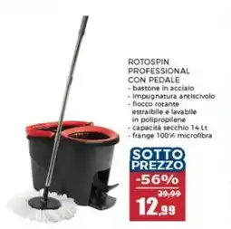 Happy Casa Rotospin professional con pedale offerta
