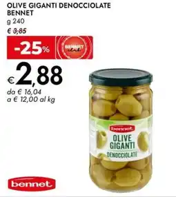 Bennet Olive giganti denocciolate BENNET offerta