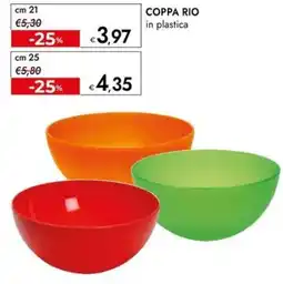 Bennet Coppa rio in plastica offerta