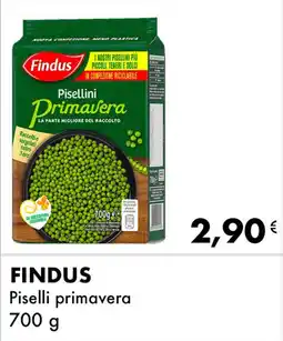 Iper Tosano Findus piselli primavera offerta