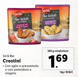 Lidl Sol & Mar Crostini offerta