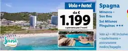 Lidl Spagna Minorca - Son Bou Sol Milanos Pinguinos offerta