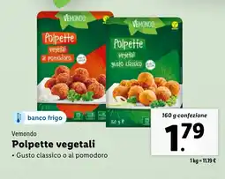 Lidl Vemondo Polpette vegetali offerta