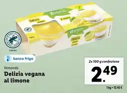 Lidl Vemondo Delizia vegana al limone offerta