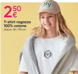 Pepco T-shirt ragazza 100% cotone offerta