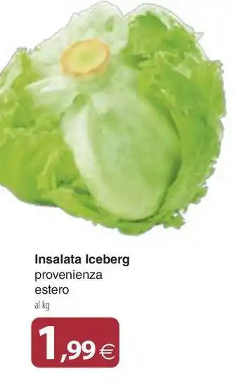 Docks Cash&Carry Insalata Iceberg offerta