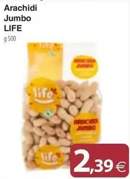 Docks Market Arachidi Jumbo LIFE offerta