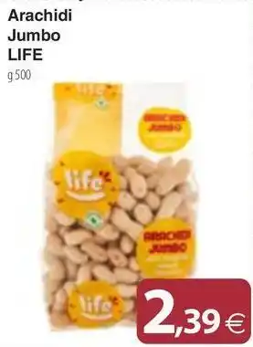 Docks Cash&Carry Arachidi Jumbo LIFE offerta