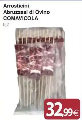 Docks Cash&Carry Arrosticini Abruzzesi di Ovino COMAVICOLA offerta