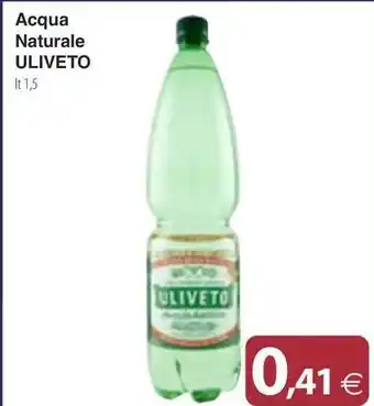 Docks Cash&Carry Acqua Naturale ULIVETO offerta