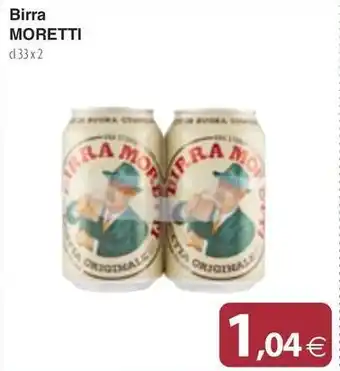 Docks Cash&Carry Birra MORETTI offerta