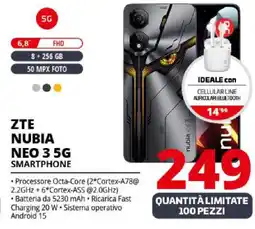 Comet Zte nubia neo 3 5G offerta