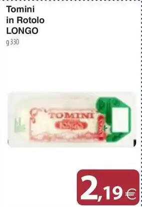 Docks Cash&Carry Tomini in Rotolo LONGO offerta