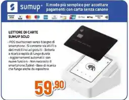 Expert Lettore di carte sumup solo offerta