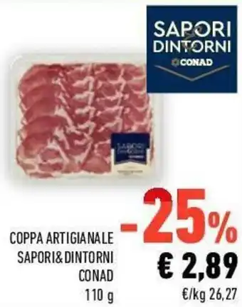Conad City Sapori & Dintorni Conad Coppa Artigianale 110g offerta