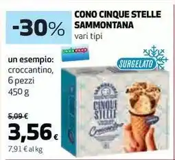 Coop CONO CINQUE STELLE SAMMONTANA offerta
