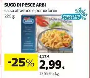 Coop Sugo di Pesce Arbi offerta