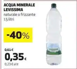 Coop ACQUA MINERALE LEVISSIMA offerta