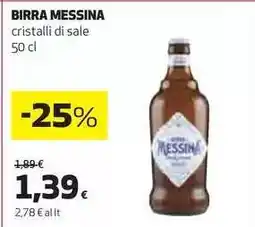 Coop Birra MESSINA offerta
