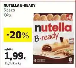 Coop Nutella B-Ready offerta