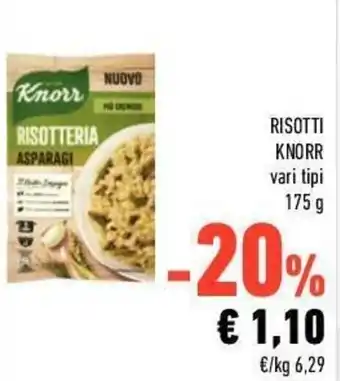 Conad City Knorr Risotti 175g offerta