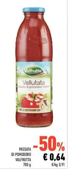 Conad City Valfrutta Passata Di Pomodoro 700g offerta