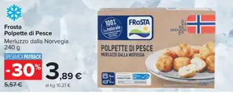 Carrefour FROSTA POLPETTE DI PESCE offerta