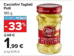 Carrefour Carciofini Tagliati Polli offerta