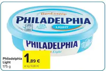 Carrefour Philadelphia Light offerta
