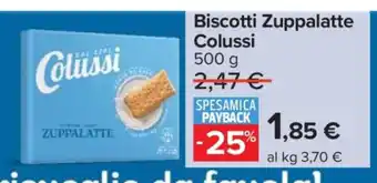 Carrefour Biscotti Zuppalatte Colussi offerta