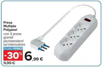Carrefour Presa Multipla Polypool offerta