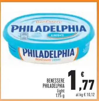 Conad BENESSERE PHILADELPHIA light offerta