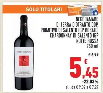 Conad NOTTE ROSSA offerta