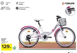 Carrefour City Bike Toplife offerta
