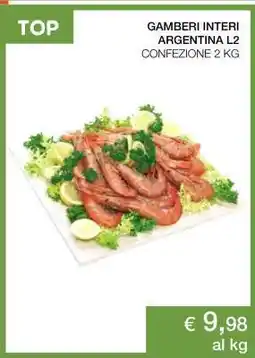 Coop GAMBERI INTERI ARGENTINA L2 offerta