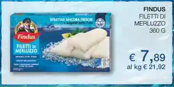 Coop Findus Filetti di Merluzzo offerta