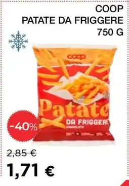 Coop COOP PATATE DA FRIGGERE offerta
