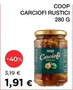 Coop COOP CARCIOFI RUSTICI offerta
