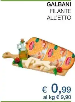 Coop GALBANI FILANTE ALL’ETTO offerta
