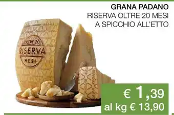 Coop Grana Padano offerta