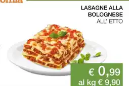 Coop Lasagne alla Bolognese offerta