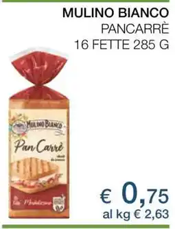 Coop Mulino Bianco Pancarré offerta