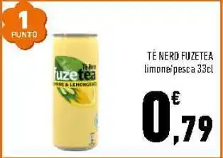 Conad TÈ NERO FUZETEA offerta