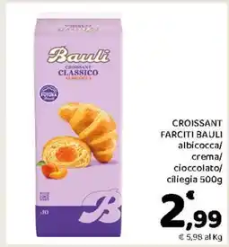 Conad Croissant Farciti Bauli offerta