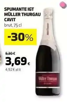 Coop SPUMANTE IGT MÜLLER THURGAU CAVIT offerta