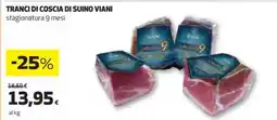 Coop TRANCI DI COSCIA DI SUINO VIANI offerta
