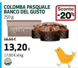 Coop COLOMBA PASQUALE BANCO DEL GUSTO offerta