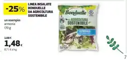 Coop LINEA INSALATE BONDUELLE DA AGRICOLTURA SOSTENIBILE offerta